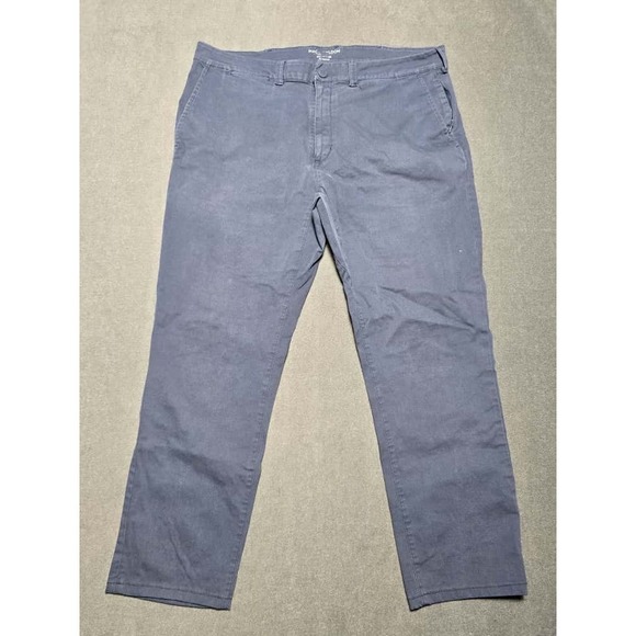 Mack Weldon Mens Pants 35/36 Waist 32 Inseam Dress Casual Chino Blue - Picture 1 of 5